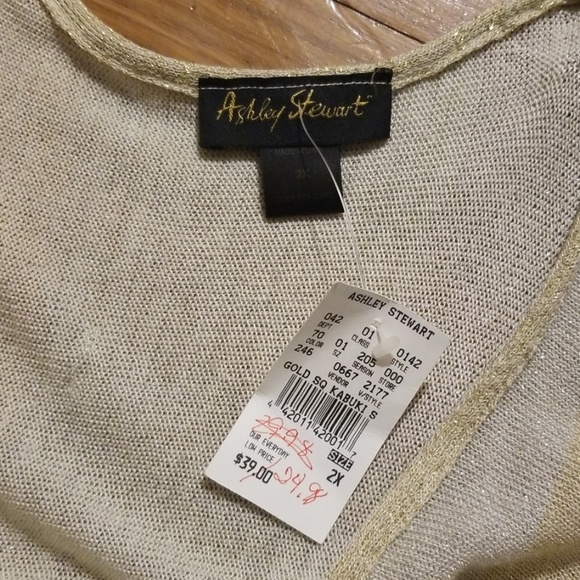 Ashley Stewart pullover tunic - Picture 4 of 7